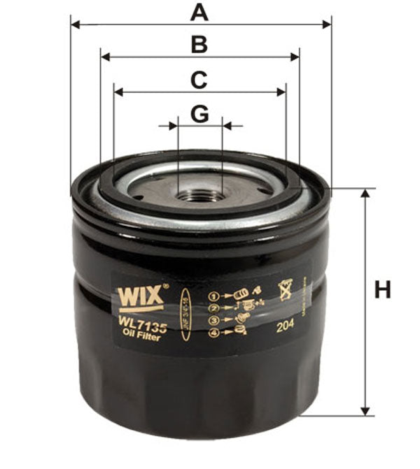 Wix Oil Filter 51748