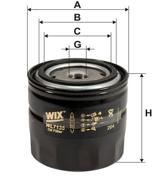 Wix Oliefilter 51748