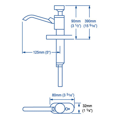 Hval køkken pumpe MK6