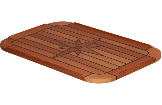 Eurodesign Bordplate Teak Softsquare