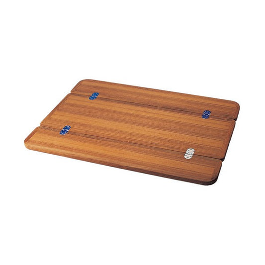 Fällbart teakbord i teak